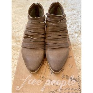 Free People Strappy Booties